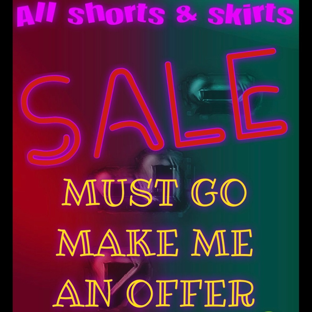 Shorts & Skirts end of summer sale
